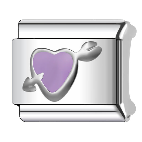 Arrow & Heart (Purple)