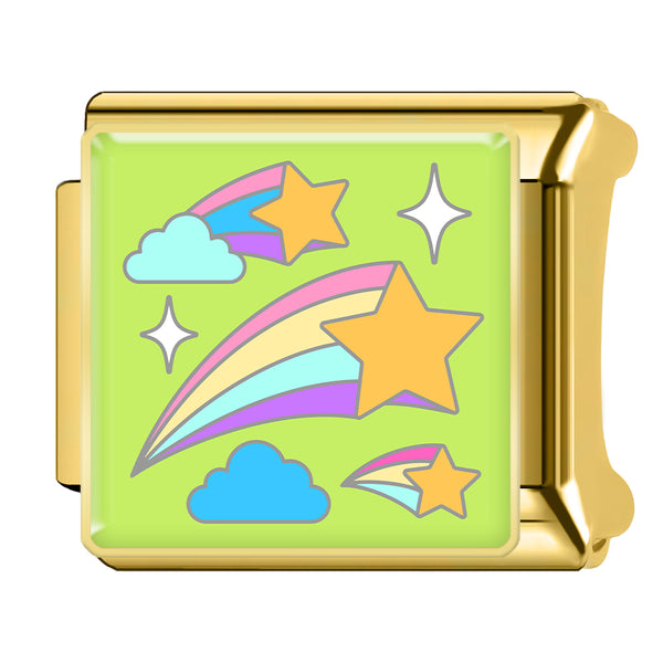 Colorful Shooting Stars