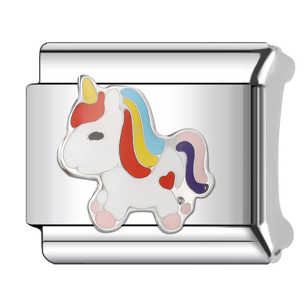 Horse With Colorful Mane