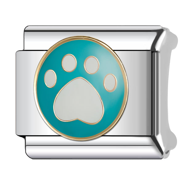 Paw Print (Turquoise)