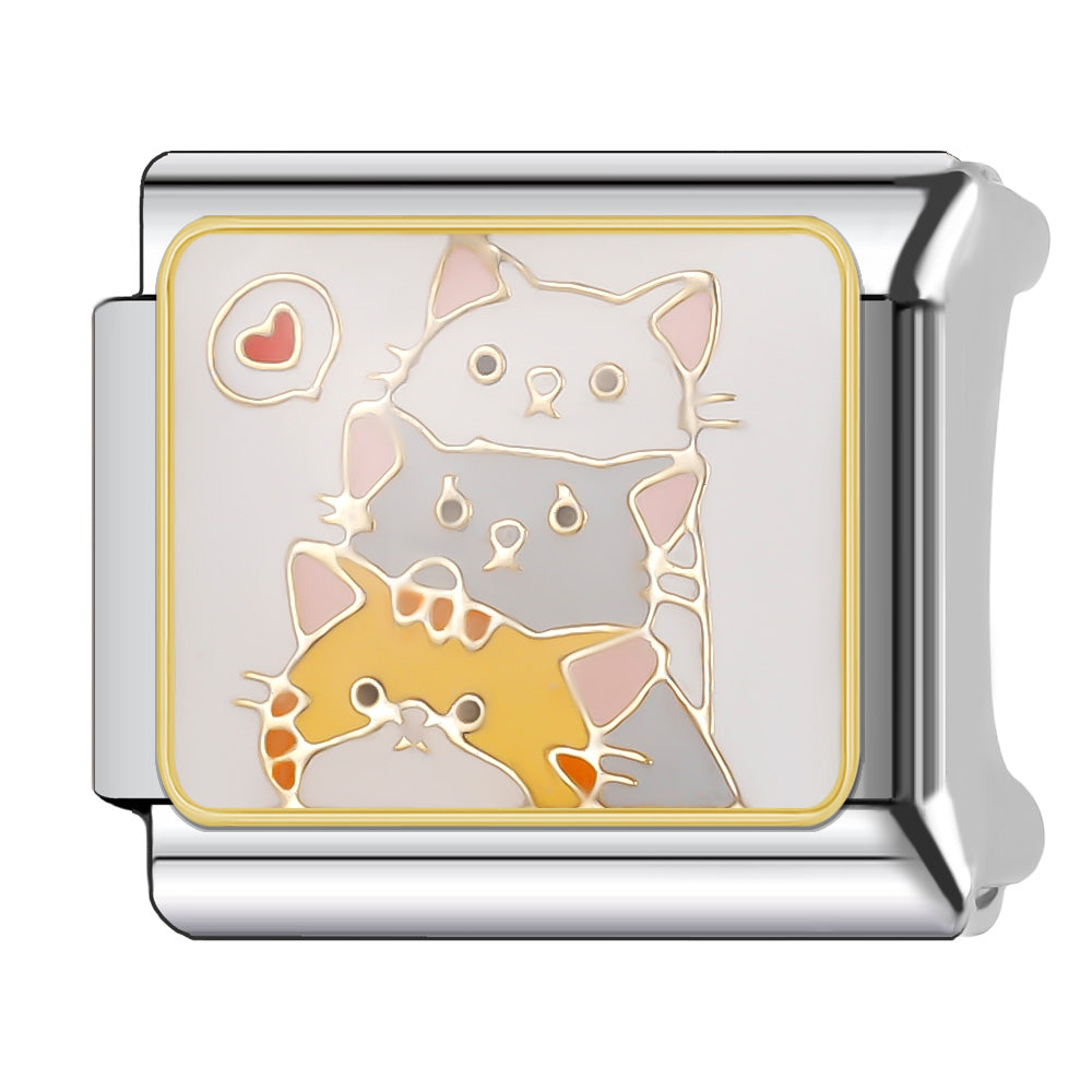 Stacking Cats – 777 charms