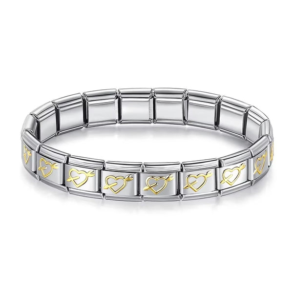 Italian Charm Bracelet（Golden Piercing）