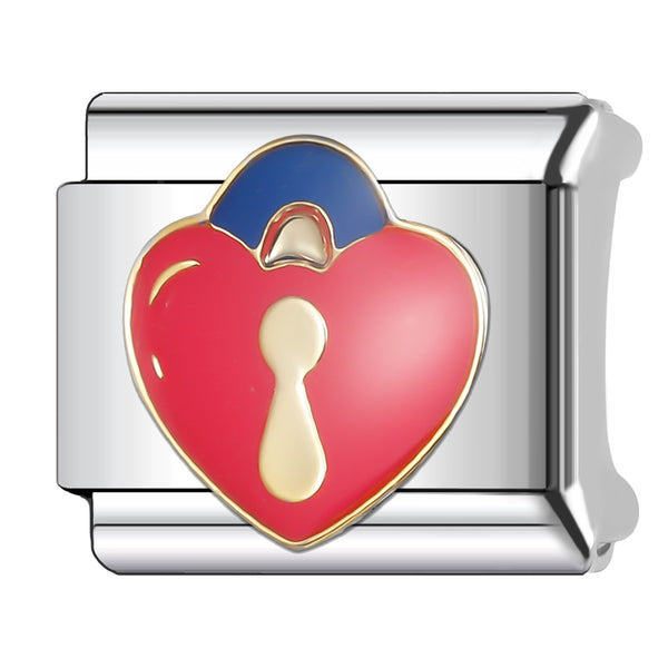 Heart-Shaped Padlock