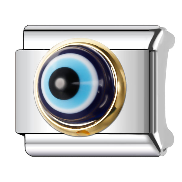 Gold Frame Evil Eye